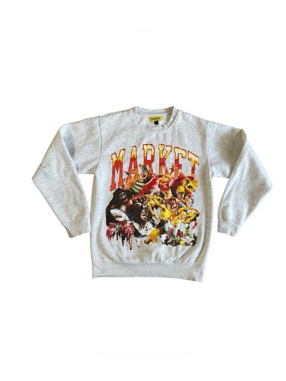 MARKET ARC ANIMAL MOSH PIT Sweatshirt size small